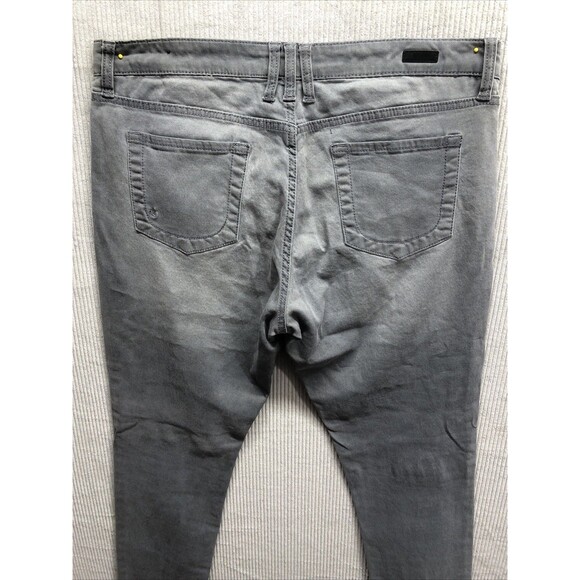 Kut From The Kloth MIA Toothpick Skinny Jeans Size 12 Gray Distressed - Picture 16 of 16